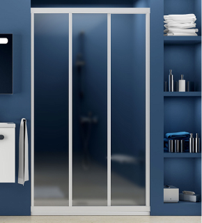 Душевая дверь Ravak Supernova ASDP3-110 00VD0102ZG Grape профиль белый